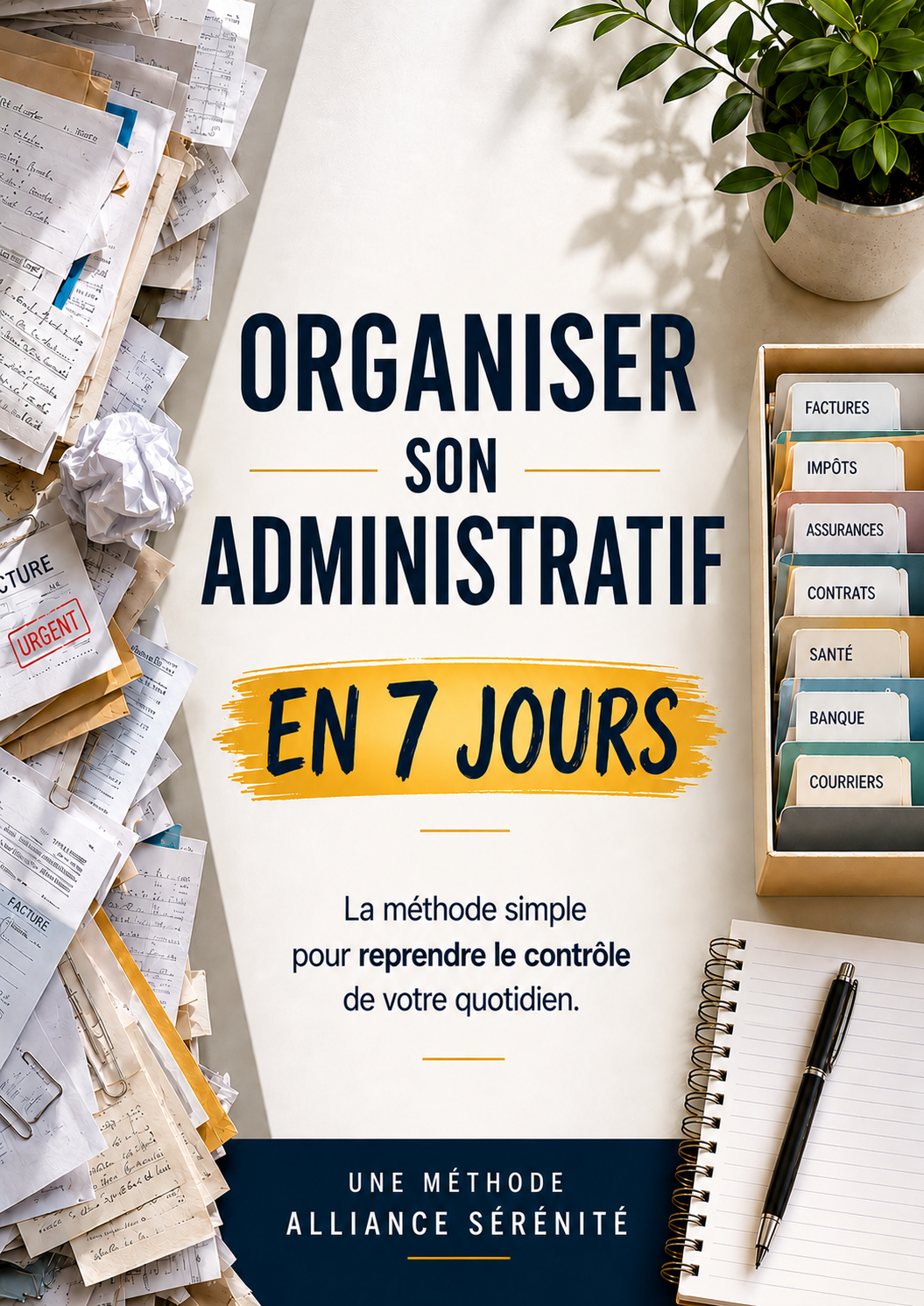 Ebook Organiser son administratif en 7 jours